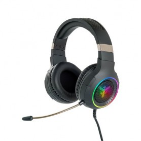 CUFFIA ITEK GAMING "H430" 7.1 VIRTUAL CO N BRO, 7 COLORI LED,2x3, MIC.,CONTROLLO VOLUME, 2x3MM E USB CON ADATTATORE - ITH