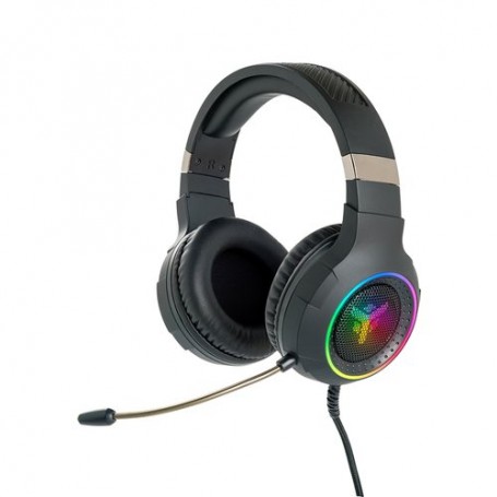 CUFFIA ITEK GAMING "H430" 7.1 VIRTUAL CO N BRO, 7 COLORI LED,2x3, MIC.,CONTROLLO VOLUME, 2x3MM E USB CON ADATTATORE - ITH
