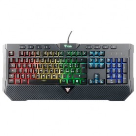 TASTIERA ITEK GAMING "Q11" MEMBRANA, RGB , MULTIMEDIALE, USB - ITKGMMQ11