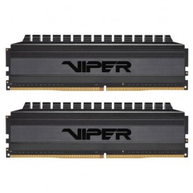KIT DDR4 PATRIOT "VIPER 4 BLACKOUT"  16G B (2x8GB) 4400Mhz CL18 - DUAL CHANNEL PVB416G440C8K