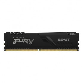 DDR4 KINGSTON  16Gb 2666Mhz - FURY BEAST BLACK CL16 - KF426C16BB/16
