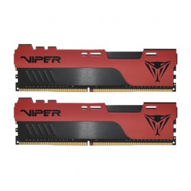 KIT DDR4 PATRIOT "VIPER II" 16GB (2x8GB) 3200Mhz CL18 - RED - PVE2416G320C8K