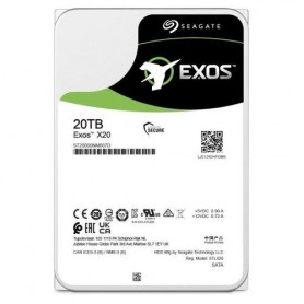 HD SEAGATE SATA3 EXOS X20 20TB GB 3.5" 7 200 RPM 256mb cache - ST20000NM007D
