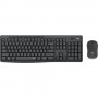 TASTIERA LOGITECH+MOUSE Wireless Desktop MK295 SILENT COMBO USB GRAFITE 920-009797