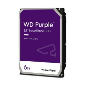HD WD SATA3 6TB 3.5" PURPLE INTELLIPOWER 64mb cache 24x7 - NAS HARD DRIVE - WD62PURZ