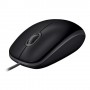 MOUSE LOGITECH "B110 SILENT DARK" 3 tast i 1000dpi oem