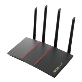 ROUTER GIGABIT ASUS RT-AX55 MESH WiFi 6 WIRELESS AX1800 Dual Band 802.11ax,1201Mbps(5GHz)802.11ax,574Mbps(2.4GHz) 4ANT F
