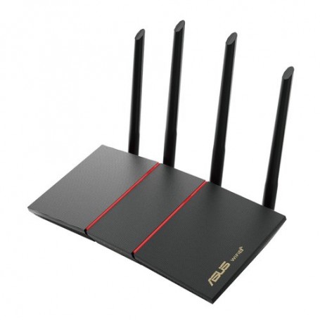 ROUTER GIGABIT ASUS RT-AX55 MESH WiFi 6 WIRELESS AX1800 Dual Band 802.11ax,1201Mbps(5GHz)802.11ax,574Mbps(2.4GHz) 4ANT F