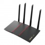 ROUTER GIGABIT ASUS RT-AX55 MESH WiFi 6 WIRELESS AX1800 Dual Band 802.11ax,1201Mbps(5GHz)802.11ax,574Mbps(2.4GHz) 4ANT F