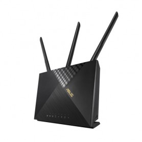 ROUTER GIGABIT ASUS WIRELESS 4G-AX56 Dua l-Band WiF6 2x2 AX1800 LTE Cat.6 300Mbps, Captive portal, SLOT Nano SIM