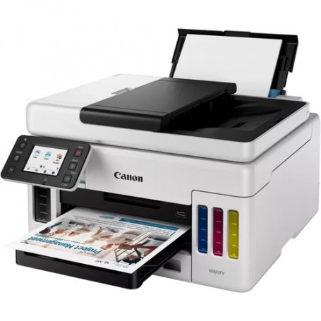 MULTIFUNZIONE CANON INK Maxify GX6050 A4 24/15.5IPM 250FF DUPLEX LAN USB WiFi LCD 2.7"
