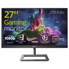 MONITOR PHILIPS LED 27"Wide 272E1GAJ/00 VA 1920x1080 1ms 350cd/mq 1.000:1 2x3W MM HDMI DP GAMING