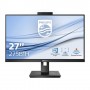 MONITOR PHILIPS LED 27" Wide 275B1H/00 I PS 2560x1440 5ms 300cd/m  50.000.000:1 2x3W MM WEBCAM PIVOT DVI HDMI DP HUB USB