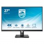 MONITOR PHILIPS LED 27"Wide 4K 279P1/00 3840x2160 4ms 350cd/m 50.000.000:1 2x3W MM Pivot RegH 2HDMI DP USB-C docking RJ4