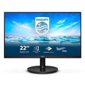 MONITOR PHILIPS LED 21.5" Wide 221V8LD/0 0 VA 1920x1080 4ms 250cd/mq 4000:1 (Mega Infinity DCR) VGA DVI HDMI