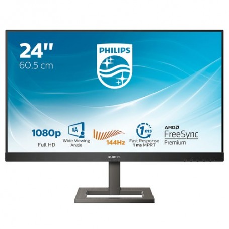MONITOR PHILIPS LED 23.8"Wide 242E1GAEZ/ 00 VA 1920x1080 1ms 350cd/mq 3500:1 Mega Infinity DCR 2x3W MM Reg.H HDMI DP GAMI