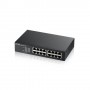 Switch Unmanaged, 16 porte Gigabit, desi gn senza ventole, Desktop/Rack - GS1100-16-EU0103F