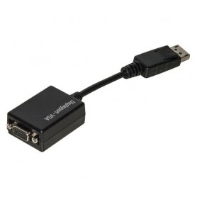 CAVO ADATTATORE LINK DISPLAYPORT MASCHIO A VGA FEMMINA CM 15