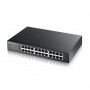 GS-1900-24E v3 - Switch Web Managed 24 p orte Gigabit - Supporto IPv6, VLAN - Design senza ventole, Desktop/Rack