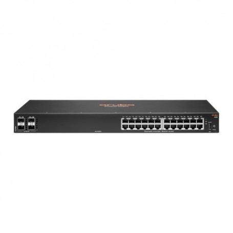 SWITCH HPE JL678A ARUBA 6100 24 PORTE 10 /100/1000 + 4X 1GB/10GB SFP+ GAR A VITA