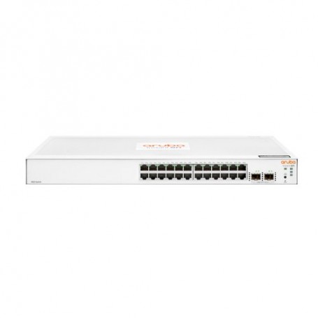 SWITCH ARUBA INSTANT ON JL812A 1830-24G MANAGED 24X10/100/100 + 2XSFP 1GBE GARANZIA A VITA