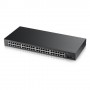 SWITCH ZYXEL GS-1900-48 48P LAN GIGABIT + 2 porte SFP Gigabit, Supporto IPv6, VLAN, WEB MANAGED Rack
