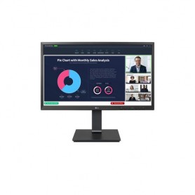MONITOR LG LED 23.8" Wide 24BP750C IPS 1 920x1080 5ms 250cd/mq 5.000.000:1 2x3W MM WEBCAM PIVOT Reg.H HDMI DP USB-C RJ45