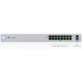 UniFI UBIQUITI Switch 16 porte, 150Watt - US-16-150W -