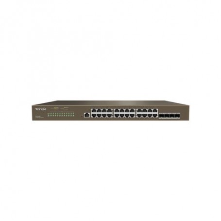 SWITCH TENDA TEG3328F 24P GIGABIT 10/100 /1000 RJ45 +4P SFP +1P Console L2 MANAGED