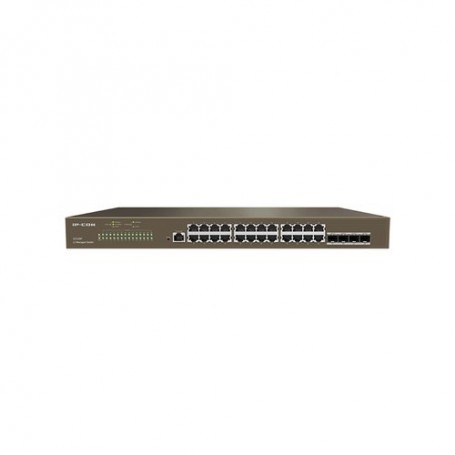 SWITCH IP-COM G3328F 24P GIGABIT+4P SFP 1P Console, L2 Cloud Managed