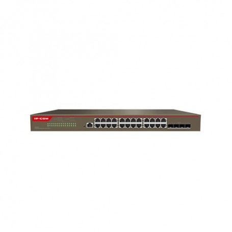 SWITCH IP-COM G5328X 24P GIGABIT+4P 10G SFP 1P Console, L3 Cloud Managed