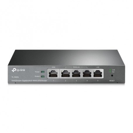 ROUTER TP-LINK ER605(TL-R605)GIGABIT MUL TIWAN SAFESTREAM VPN ROUTER 1P GIGABIT WAN,3P GIGABIT WAN/LAN,1P GIGABIT LAN SDN