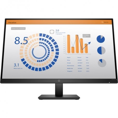 MONITOR HP LED 27" Wide P27q 8MB11AT G4 IPS 2560x1440 5ms 350cd/m  1000:1 (5.000.000:1) VGA HDMI