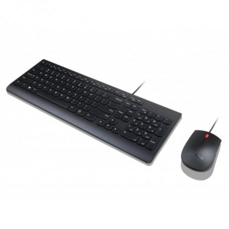 Lenovo Essential Wired Keyboard and Mous e Combo - German - 4X30L79897