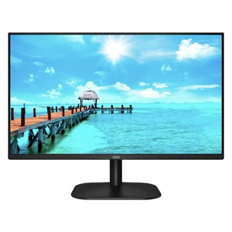 MONITOR AOC LED 27" Wide 27B2H IPS 0,311 1920x1080 4ms 250cd/mq 1.000:1(20.000.000:1) VGA HDMI Black