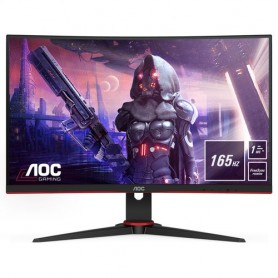 MONITOR AOC LED 23.6" Wide CURVED C24G2A E/BK 1920x1080 1ms 250cd/mq 3.000:1(80.000.000:1) 2x2W MM VGA 2HDMI DP VESA GAMI