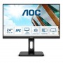 MONITOR AOC LED 23.8" Wide 24P2Q IPS 192 0x1080 4ms 250cd/mq 50.000.000:1 2x2W MM Reg. in H PIVOT VGA DVI HDMI DP USB