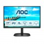 MONITOR AOC LED 23.8'' Wide 24B2XDA IPS 1920x1080 4ms 250cd/mq 1.000:1 (20.000.000:1) 2x2W MM VGA DVI HDMI