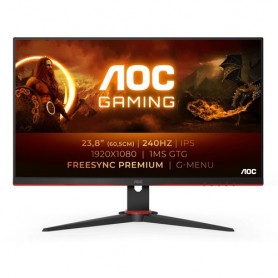 MONITOR AOC LED 23.8" Wide 24G2ZE/BK 240 Hz IPS 1920x1080 0.5ms 350cd/mq 1.000:1 2HDMI DP VESA GAMING