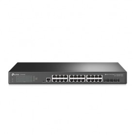 SWITCH TP-LINK TL-SG3428X JETSTREAM 24P GIGABIT L2 Managed 4P 10GE SFP+, RJ45/Micro-USB Console Port, 1U 19-inch Rack-mo