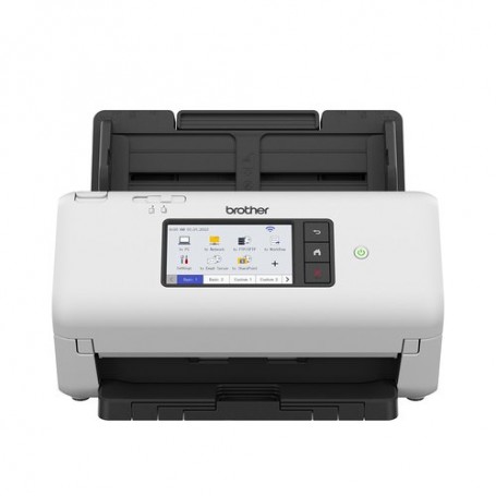 SCANNER BROTHER DOCUMENTALE ADS-4700W A4 40PPM 600x600 dpi ADF 60FF DUPLEX LAN USB 3.0 WiFi Display Touch 10.9cm