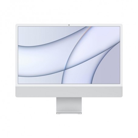 ALL IN ONE APPLE iMac MGTF3T/A (2021) 24 " Retina 4.5K display: Apple M1 chip with 8-core CPU and 7-core GPU 256GB Silver