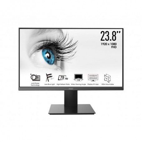 MONITOR MSI LED 23.8" Wide PRO MP241X VA 1920X1080 8ms 250cd/mq 1000:1 VGA HDMI