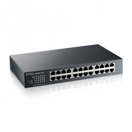 SWITCH ZYXEL NebulaFlex Switch Web Manag ed 24p Gigabit - Sup IPv6, VLAN - Design senza ventole, GS1915-24E-EU0101F