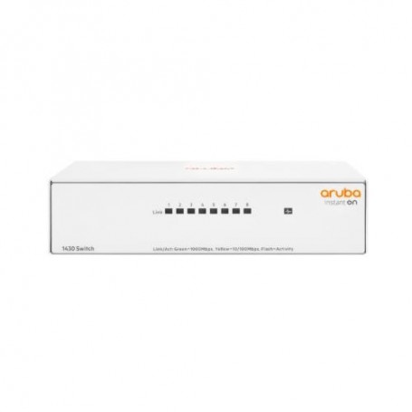 SWITCH ARUBA INSTANT ON R8R45A 1430 UNMA NAGED 8 PORTE 10X100X100