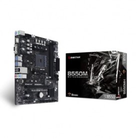 MB BIOSTAR AMD B550MH B550 AM4 2DDR4 VGA +HDMI PCIE, 4*SATA,M.2 MATX