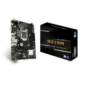 MB BIOSTAR H310MHP LGA 1151 (COFFEE LAKE ) 310C 2DDR4 VGA+HDMI PCIE, 4*SATA mATX