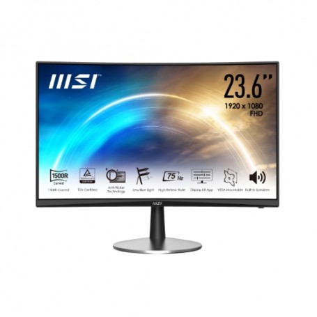 MONITOR MSI LED 23.6" Wide CURVED PRO MP 242C VA 1920X1080 1ms 250cd/mq 1000:1 2x2W MM HDMI