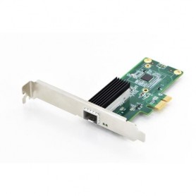 SCHEDA PCI-EXPRESS GIGABIT PER MODULI SF P FIBRA OTTICA