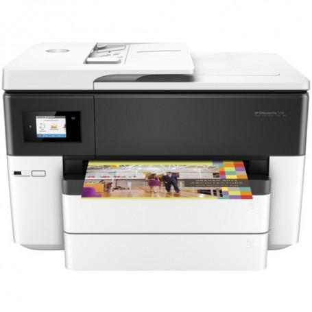 MULTIFUNZIONE HP CONSUMER OJ-7740 PRO A3 20/18PPM 500FF FAX ADF DUPLEX LAN USB WiFi